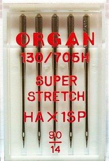 фото - Иглы Organ супер стрейч №90 (5шт.)
