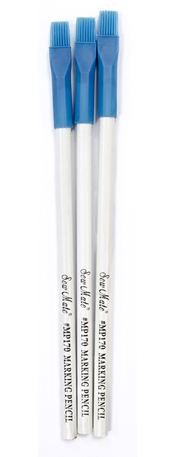 фото - MP170-W Меловой карандаш с кисточкой (белый)