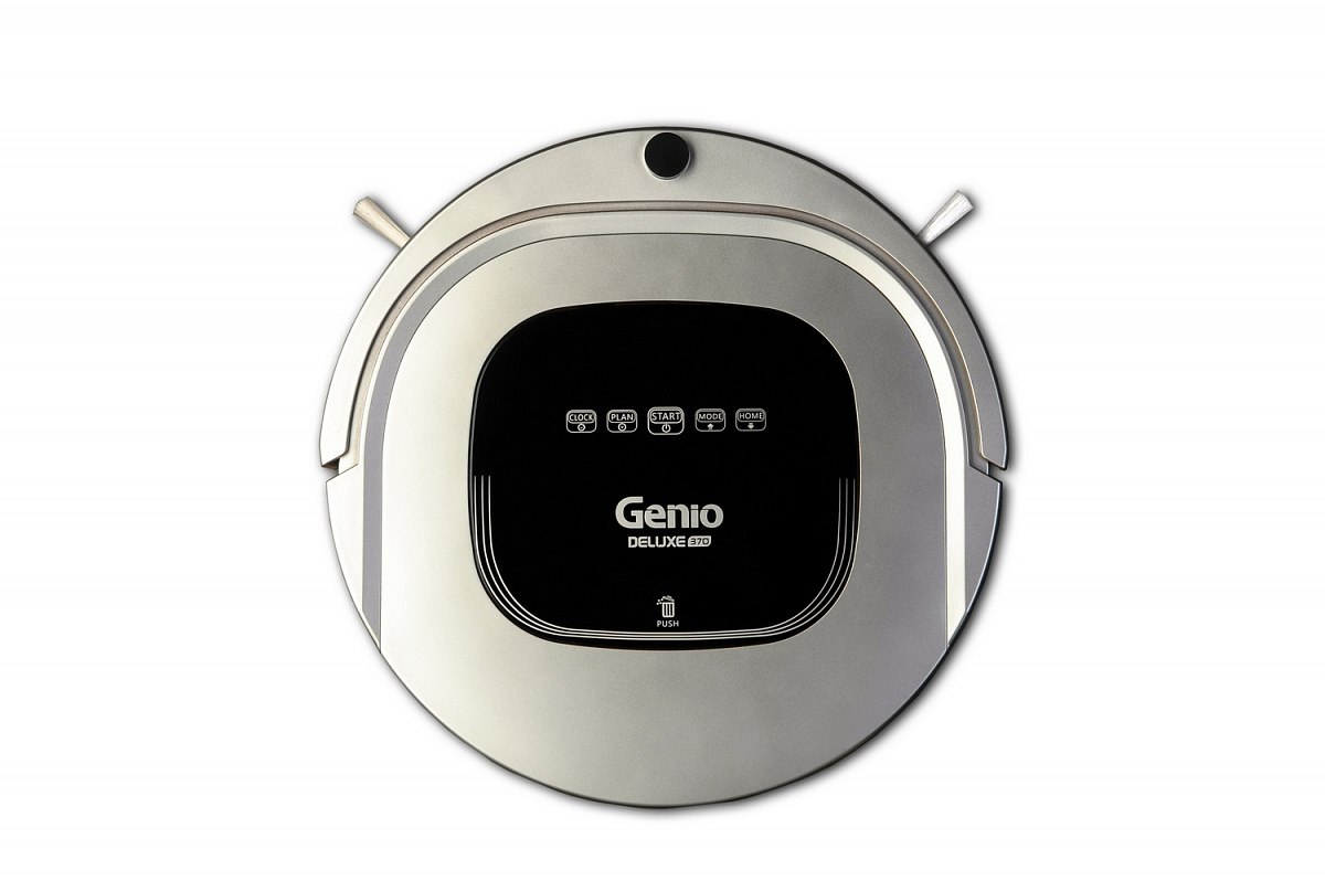 фото - Робот пылесос Genio Deluxe 370 Silver (серебристый)