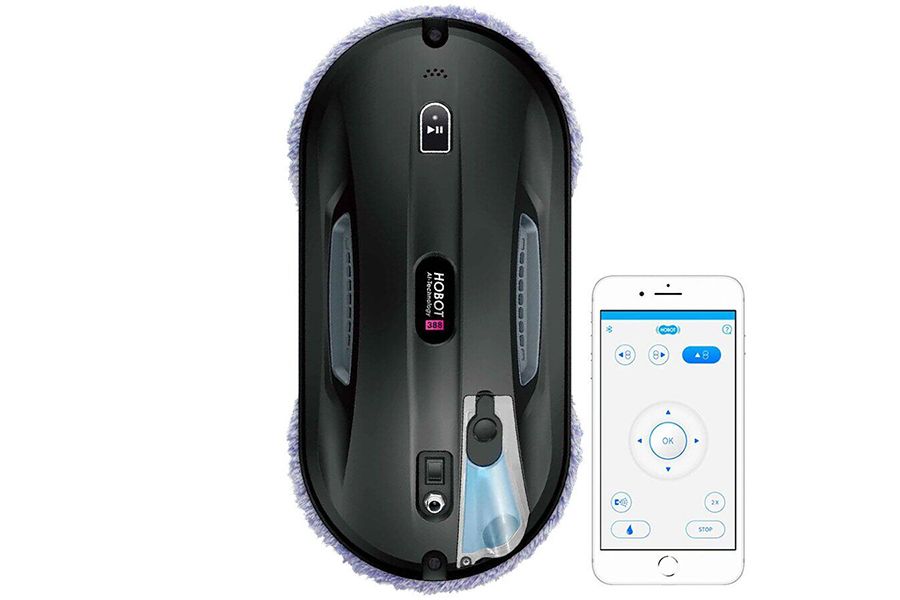 Робот для чистки стекла HOBOT-388 Ultrasonic